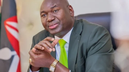 Education PS Julius Bitok during a meeting. PHOTO/ @_BasicEdu/X