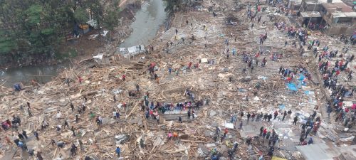 Gikomba Market after demolitions on Tuesday, March 31, 2026. PHOTO/@rigathi/X