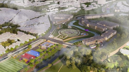 The proposed Nairobi’s Gikomba market. PHOTO/@UDAKenya/X