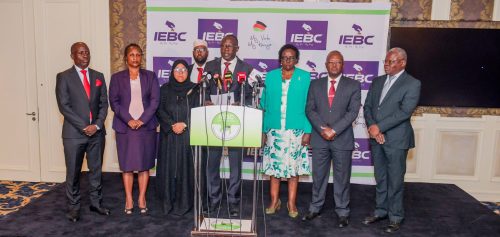 Ongoing consultative meeting with the United Nations Development Programme: PHOTO/@IEBCKenya/X