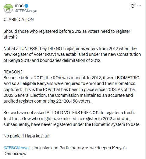 X post by Kenya Pipeline. PHOTO/Screengrab by People Daily Digital