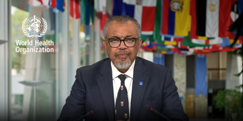 WHO Director-General Tedros Adhanom Ghebreyesus. PHOTOhttps://www.who.int/campaigns/world-malaria-day/2026#