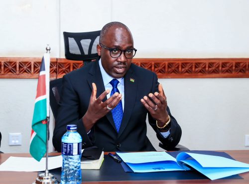 Principal Secretary for Foreign Affairs Korir Sing’oei. PHOTO/@SingoeiAKorir/X