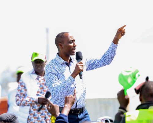 Tetu MP Geoffrey Wandeto during a past event. PHOTO/https://www.facebook.com/geoffrey.wandeto