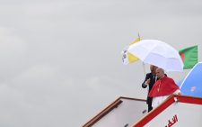Pope Leo lands in Algeria for historic visit as he