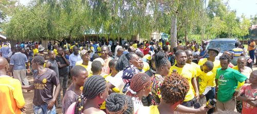 UDA supporters participate in the party’s grassroots elections. PHOTO/Viola Kosome