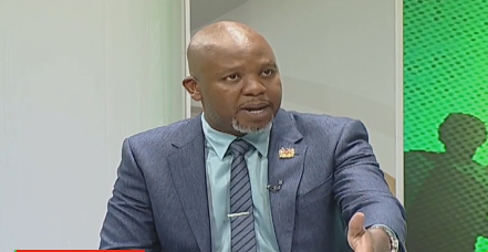 during an interview with a local station. PHOTO/Screengrab by People Daily Digital on an X post