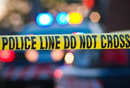 A yellow tape at a crime scene. Image used for representation purposes. PHOTO/@DCI_Kenya/X