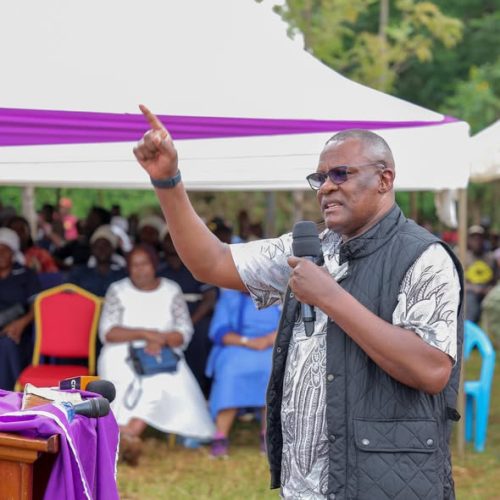Former deputy chief of staff Eliud Owalo during a past function. PHOTO//https://www.facebook.com/eliud.owalo.3