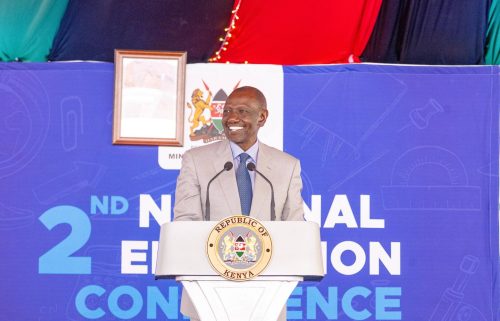 Speaking during a national education conference in Naivasha on Thursday, May 7, 2026
