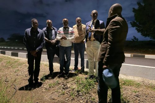 President William Ruto and Nairobi Governor Johnson Sakaja, at the streets of Nairobi on Saturday, May 9, 2026. PHOTO/https://web.facebook.com/photo?fbid=1529083748588733&set=pcb.1529083958588712/fb