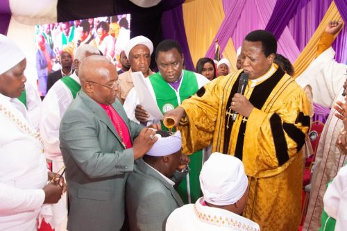 Congregants during a church service in Ruai, Nairobi County, where Rigathi Gachagua addressed worshippers on Saturday, May 9, 2026. PHOTO/https://www.facebook.com/H.E. Rigathi Gachagua, EGH