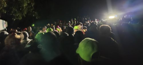 A DCP political rally in Emurua Dikir taking place at night. PHOTO//https://www.facebook.com/kibetrotic