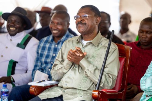 Moses Wetang’ula during the Webuye East engagement. PHOTO/https://www.facebook.com/Speaker Moses Masika Wetang'ula, E.G.H,MP﻿