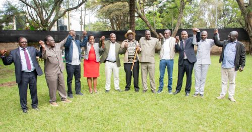 A peace meeting chared by ODM party leader Oburu Odinga at Kakamega Gold club. PHOTO//https://www.facebook.com/ODMparty
