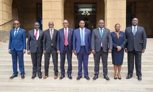 Adan Mohhamed during his swearing-in at the Supreme Court. PHOTO//https://www.facebook.com/KRACare