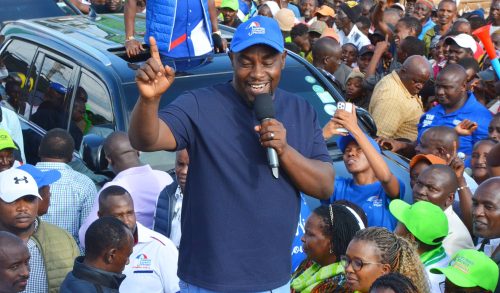 Kitui Senator Enoch Wambua during a past event. PHOTO/https://www.facebook.com/SenatorEnochWambua