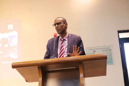  Elyas Abdi Jillaow during a past event. PHOTO/@KISE_OFFICIAL/X