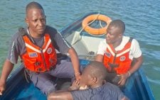 Kenya Coast Guard rescues man who jumped from ferry in