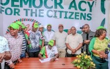 Gachagua launches party office in Loitoktok, rallies support ahead of