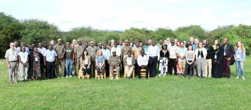 The Kenya Wildlife Service (KWS) officials, led by director general Prof. Erustus Kanga, met with stakeholders after convening a consultative meeting at Mpala Research Centre. PHOTO/@KWSKenya/X