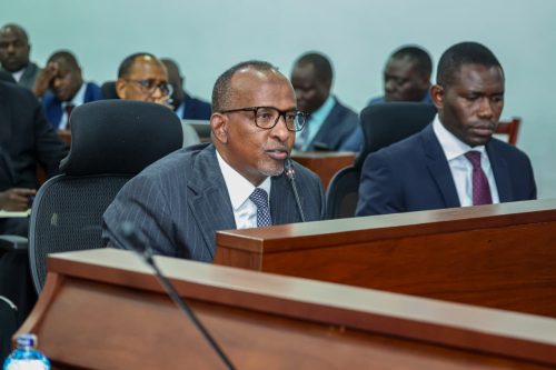 Aden Duale appearing before the National Assembly Departmental Committee on Health. PHOTO/@HonAdenDuale/X