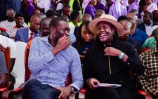 Winnie Odinga reunites with Linda Mwananchi’s Edwin Sifuna and Osotsi