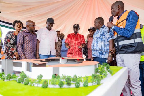 Artist’s impression of the proposed 10,000-seater Kilifi Stadium. PHOTO/@WilliamsRuto/X