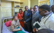 Murkomen visits victims in hospital, pledges support to families affected by Utumishi Girls fire