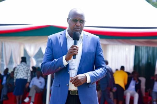 Kesses MP Julius Rutto speaks during a past event. PHOTO/https://www.facebook.com/kessesconstituency2022/
