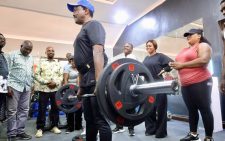 Kalonzo hits gym, turns workout into wantam chants weeks after