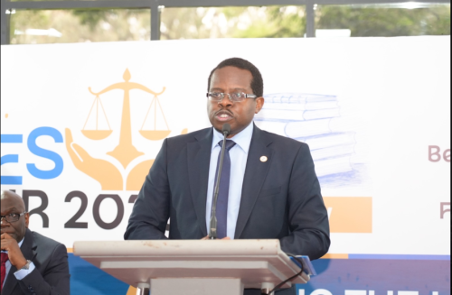 LSK President Charles Kanjama. PHOTO/@Kenyajudiciary/X.