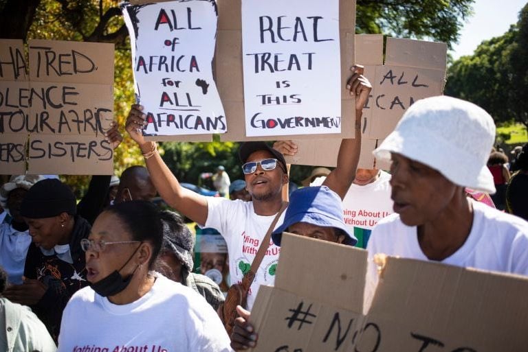 ‘Leave or return in a coffin’: The threat driving migrants out of South Africa