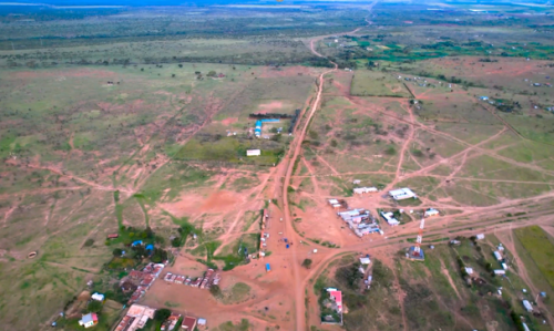 An aerial view of Mutara Trading Centre. PHOTO/https://www.facebook.com/RoadsKE