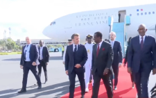 French President Macron lands in Kenya for high-stakes Africa Forward Summit