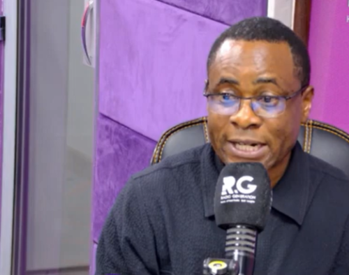 Educationist Davies Kombo, while speaking during an interview explaining the crisis in the education sector. PHOTO/Screengrab by People Daily from YouTube