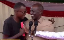 Scare on the podium as man breaches security in attempt