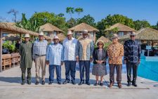 Gabon president hosts Uhuru, other African ex-heads of state as