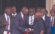 Ruto honours veteran labour leader Fred Omido