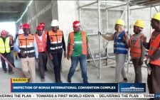 Gen Z protests: Normal day for Ruto as he inspects Bomas construction project amid demos