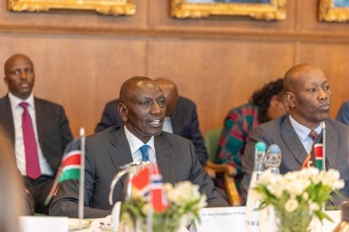 President William Ruto during a meeting with the Norwegian Shipowners’ Association in Oslo, Norway on June 9, 2026. PHOTO/@WilliamsRuto/X