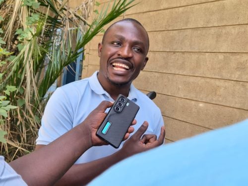 Henry Odero Monitoring, Evaluation and Research Officer at the African Population and Health Research Center (APHRC). PHOTO/Viola Kosome