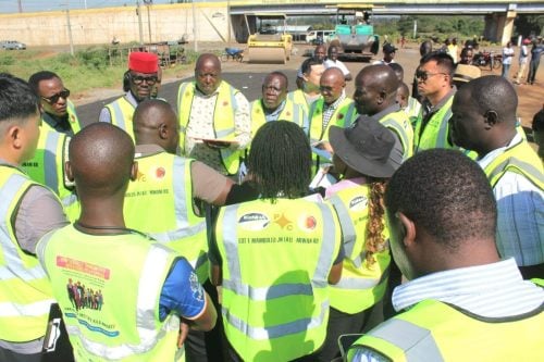 MPs inspect Kisumu–Muhoroni road project during oversight visit in Kisumu County. PHOTO/https://www.facebook.com/Parliament of Kenya
