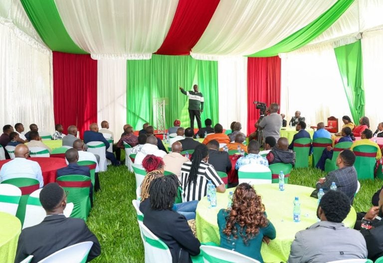 Gachagua starts extensive consultation with grassroots opinion leaders