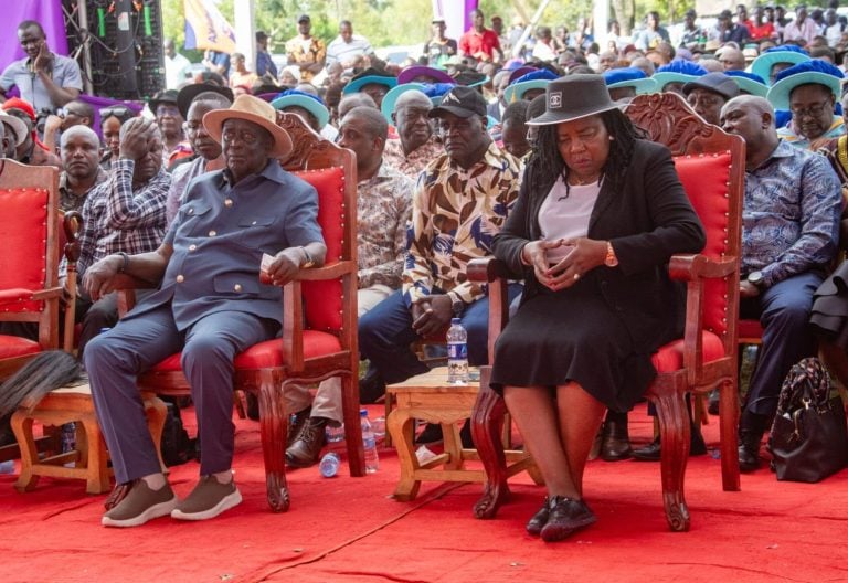 Odinga family bids emotional farewell to cousin Jacob Midiwo