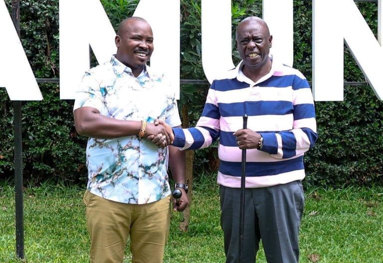 Gachagua receives James Ole Kipury as Narok gubernatorial aspirant on DCP ticket