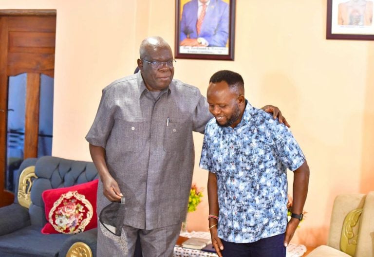 Natembeya visits Kwanza MP Ferdinand Wanyonyi after discharge from India hospital