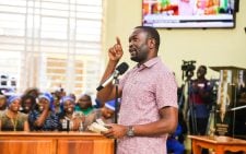 Sifuna apologises after church drama during Linda Mwananchi Thika tour