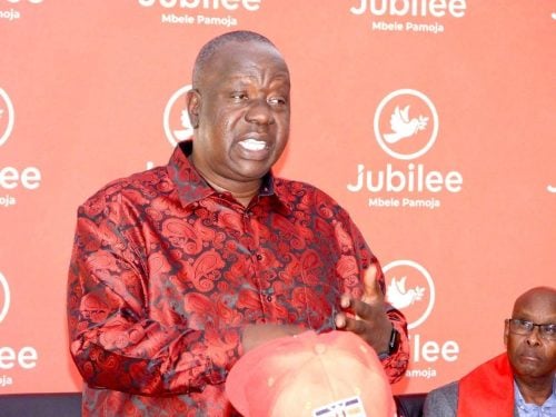 Jubilee Deputy Party Leader Fred Matiang'i. PHOTO/https://www.facebook.com/TheJubileeParty