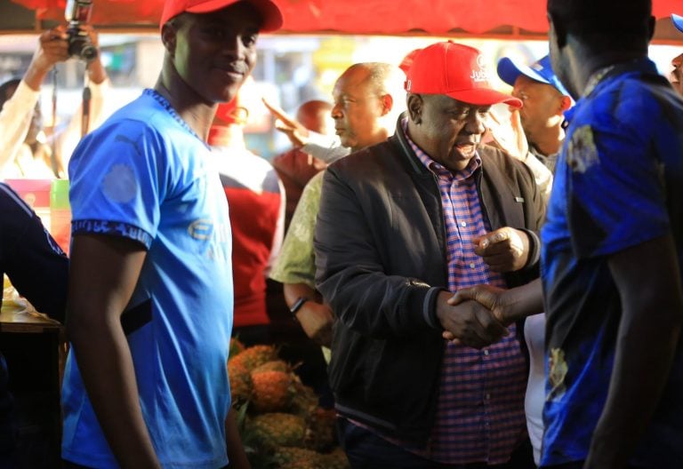 Matiang’i interacts with Meru traders as Mbadi defends controversial mitumba tax proposal